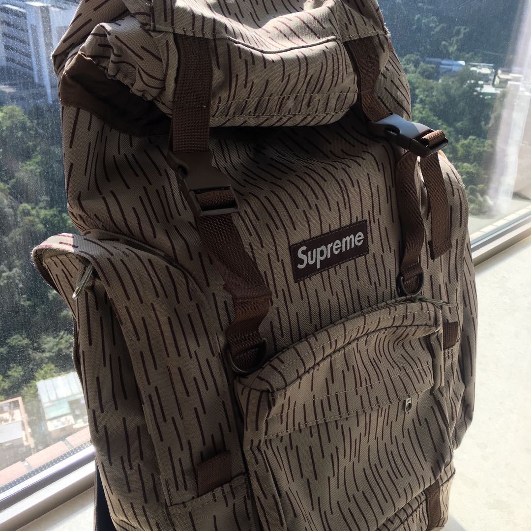 Supreme 14th raindrop backpack shoulder bag wtaps, 男裝, 袋, 腰袋