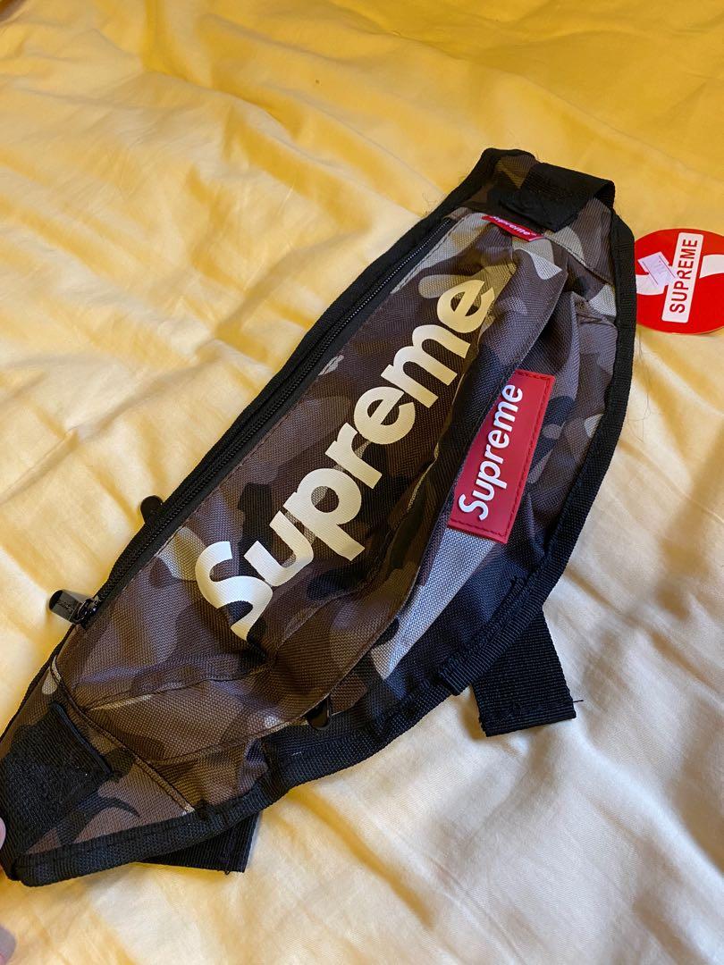 Supreme camo deals fanny pack