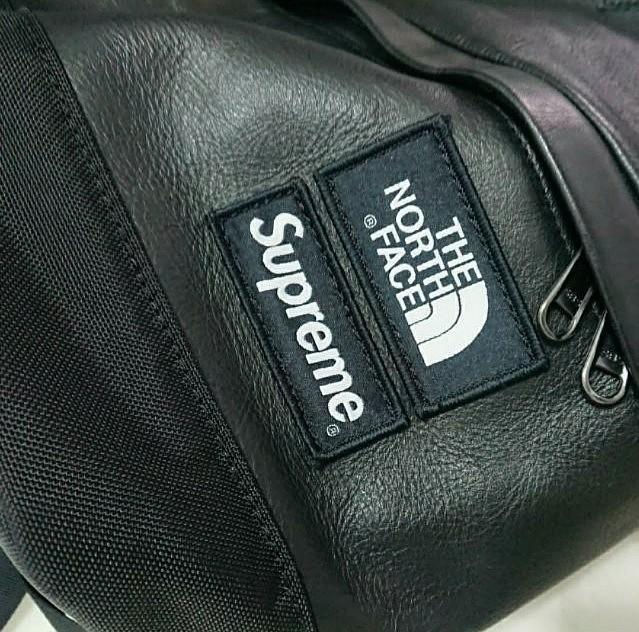Supreme the north face leather day pack on sale