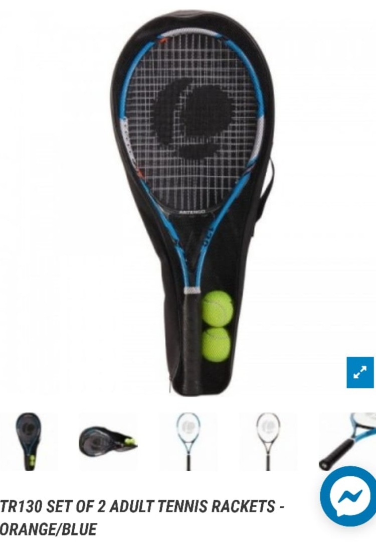 Tennis racket set of 2 Clearance