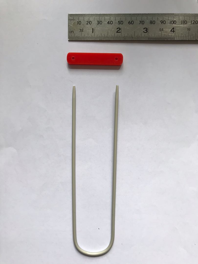 U shaped needle (knitting, crochet), Hobbies & Toys, Stationery & Craft, Craft Supplies & Tools