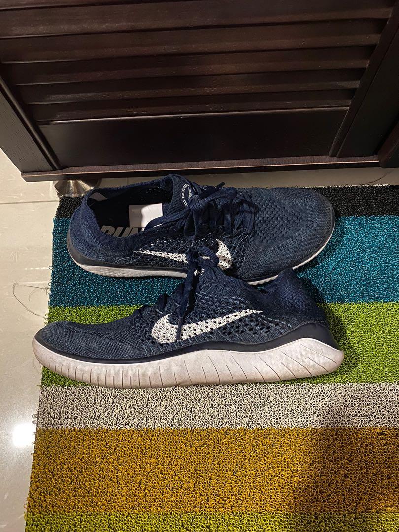 used men s Nike Run Free RN 2018 Flyknits Men s Fashion Footwear Sneakers on Carousell