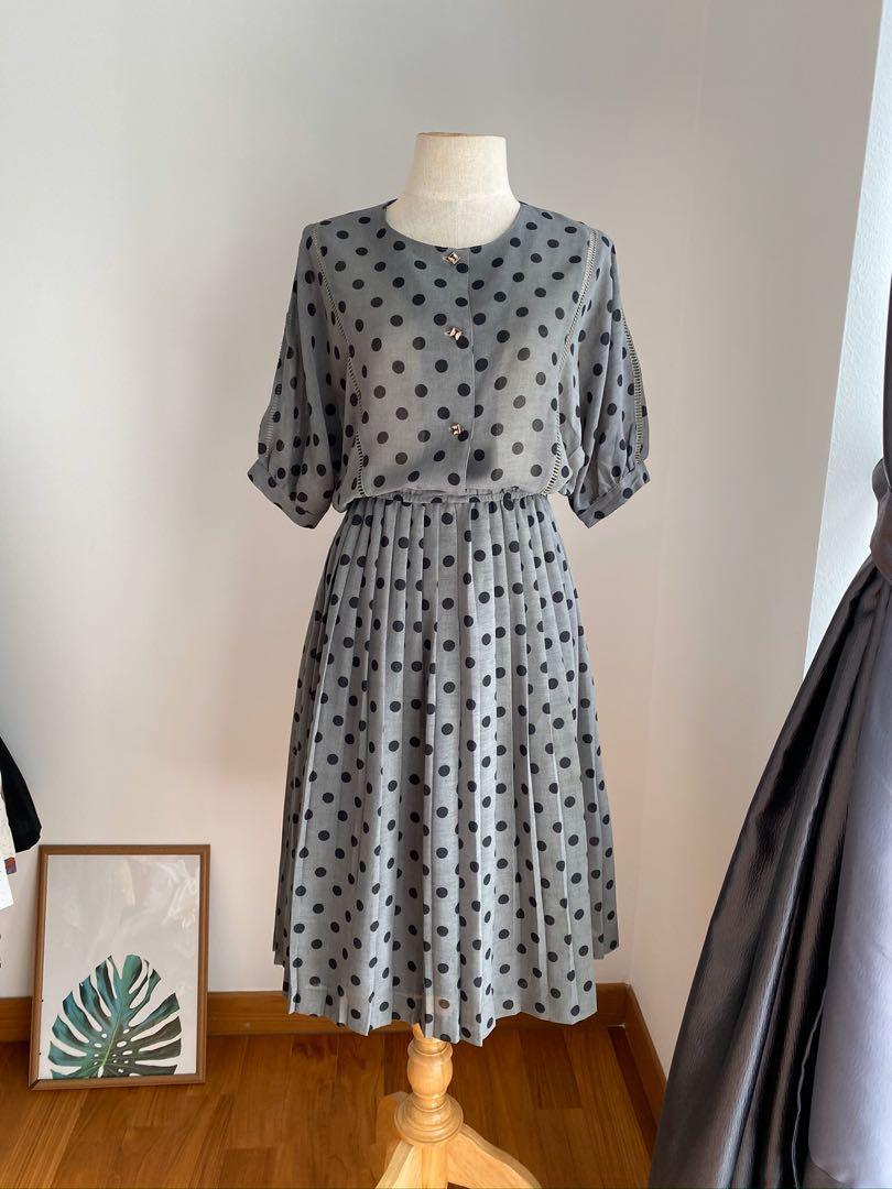Polka dot day dress Clearance