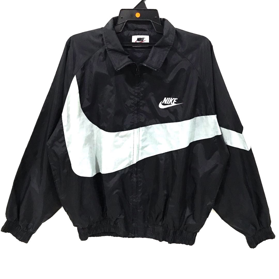Vintage nike big swoosh windbreaker clearance