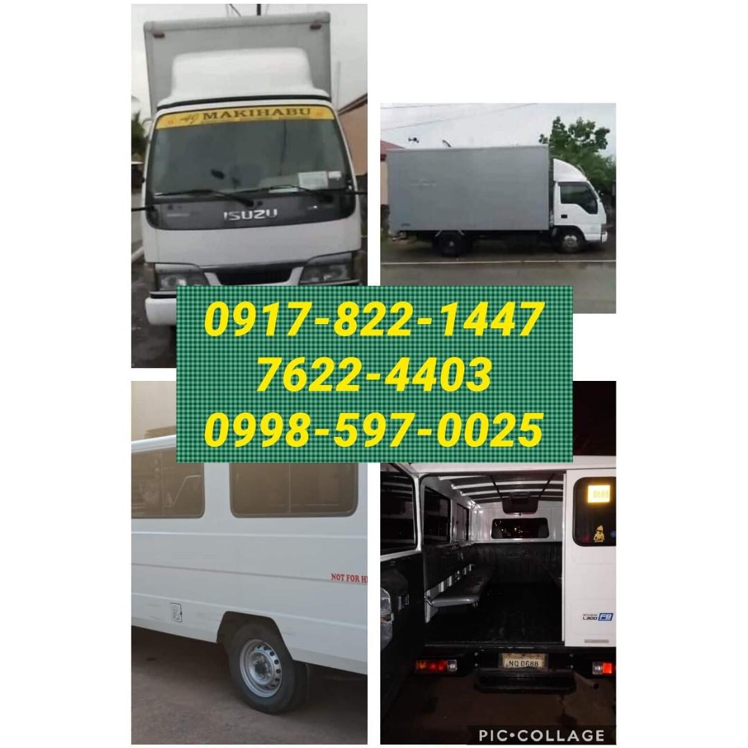 0998 597 0025 Mitsubishi L300 FB Exceed Dual Aircon for Rent Hire