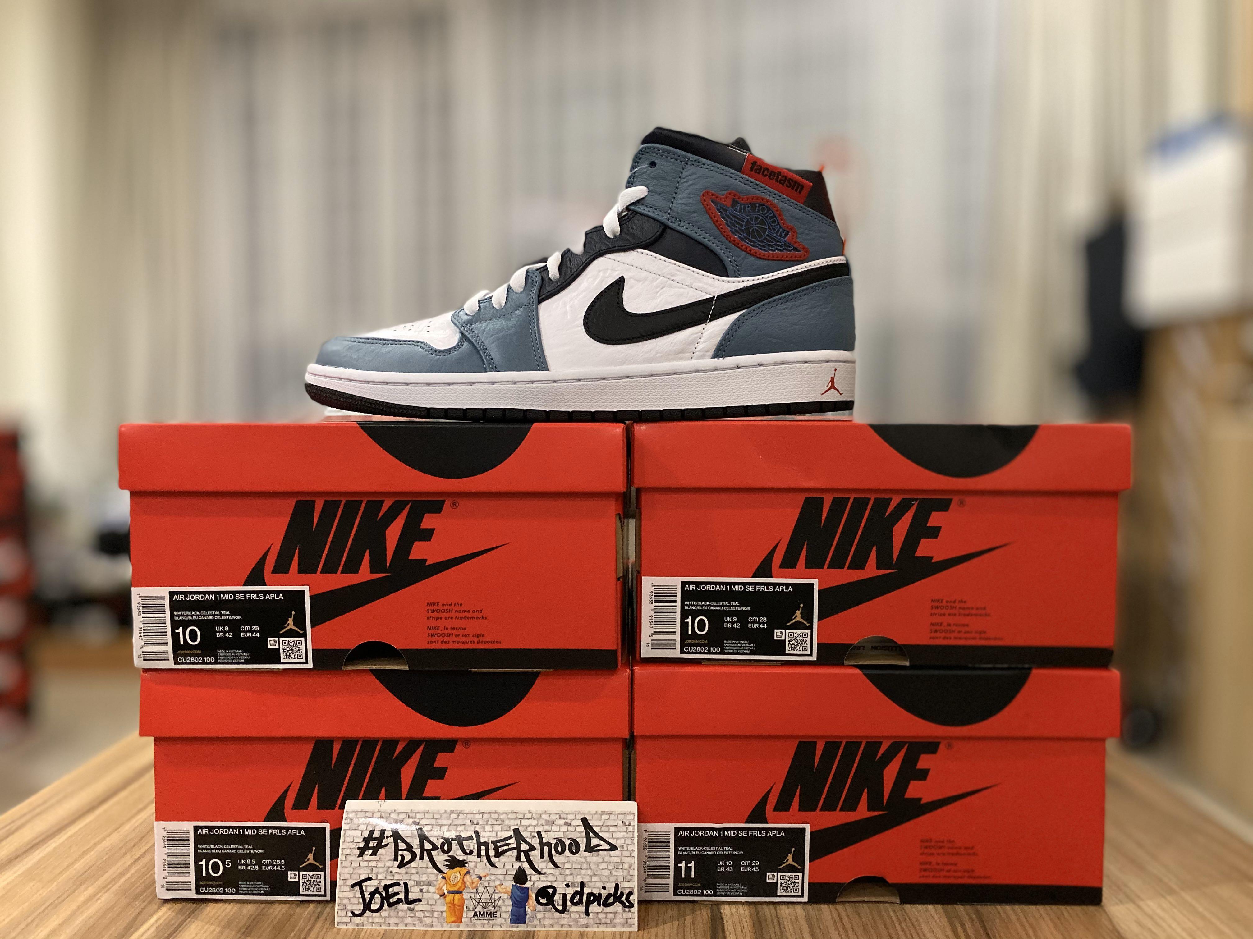 nike air jordan 1 mid se frls apla