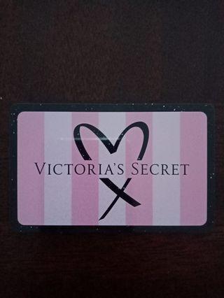 Victoria secret $50 gift card