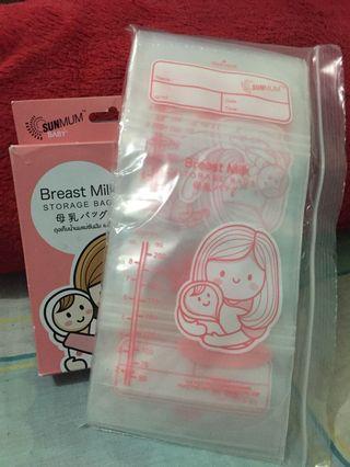 Breast Milk Storage Bags (SUNMUM)