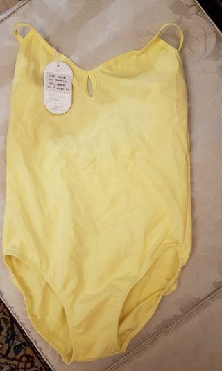 Brand New Girls Ballet Leotard 150cm (lemon yellow)