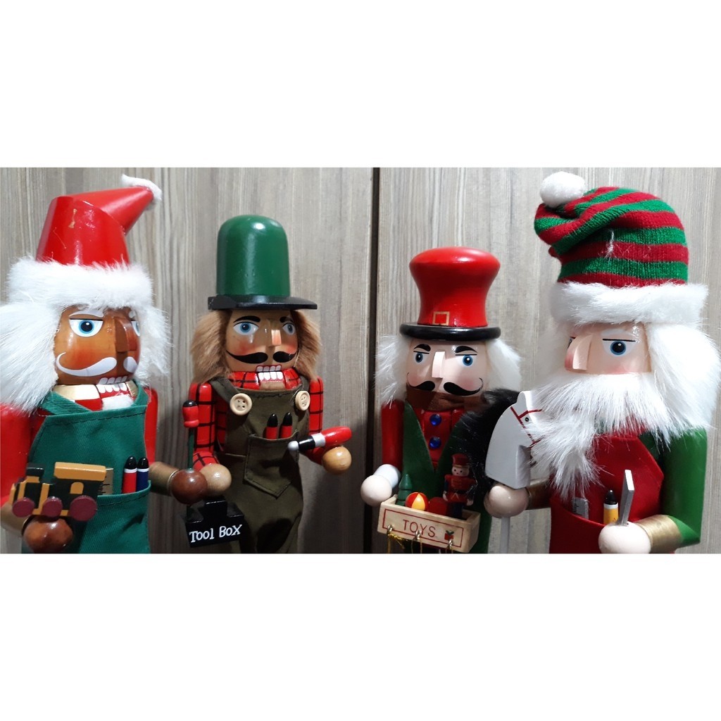 38cm Working Nutcracker Set with Free USB Light on Carousell