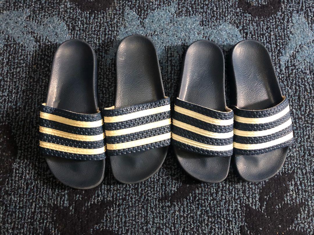 VINTAGE ADIDAS ADILETTE MADE IN ITALY, Men's Fashion, Footwear, Slippers \u0026  Sandals on Carousell