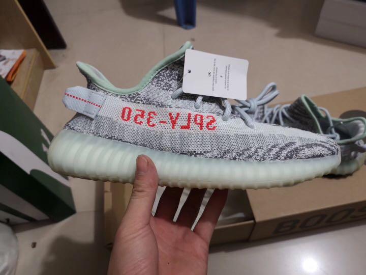 Adidas yeezy zebra ice blue