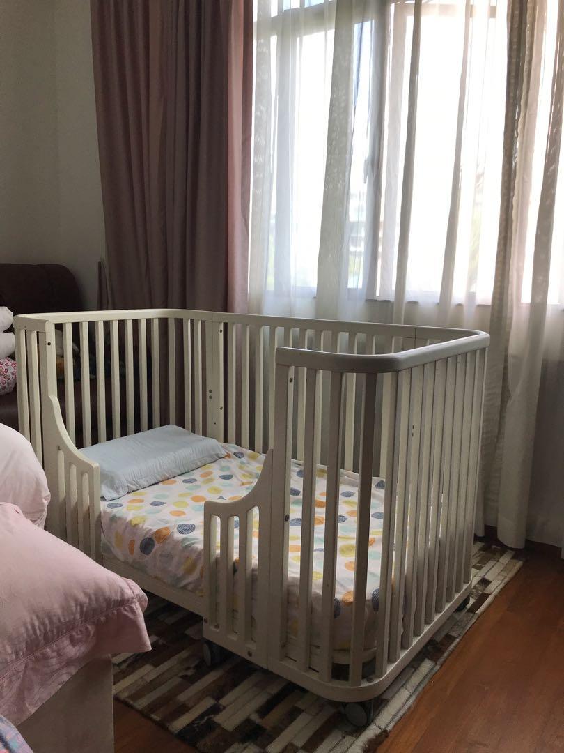 Arlington Bam Bam 3in 1 Cot Babies Kids Baby Nursery Kids Furniture Cots Cribs On Carousell