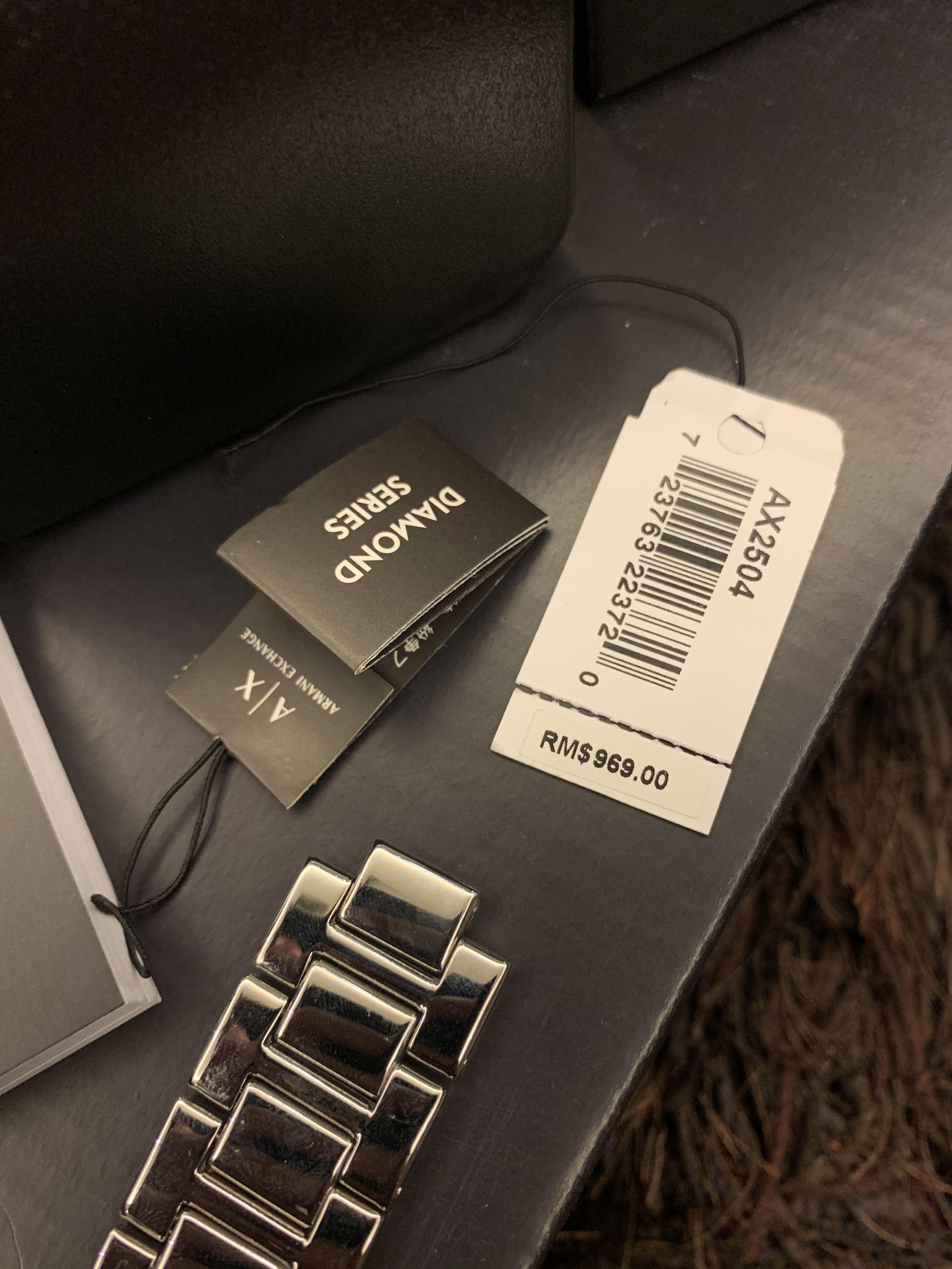 Armani Exchange AX2504 Diamond Series Watch