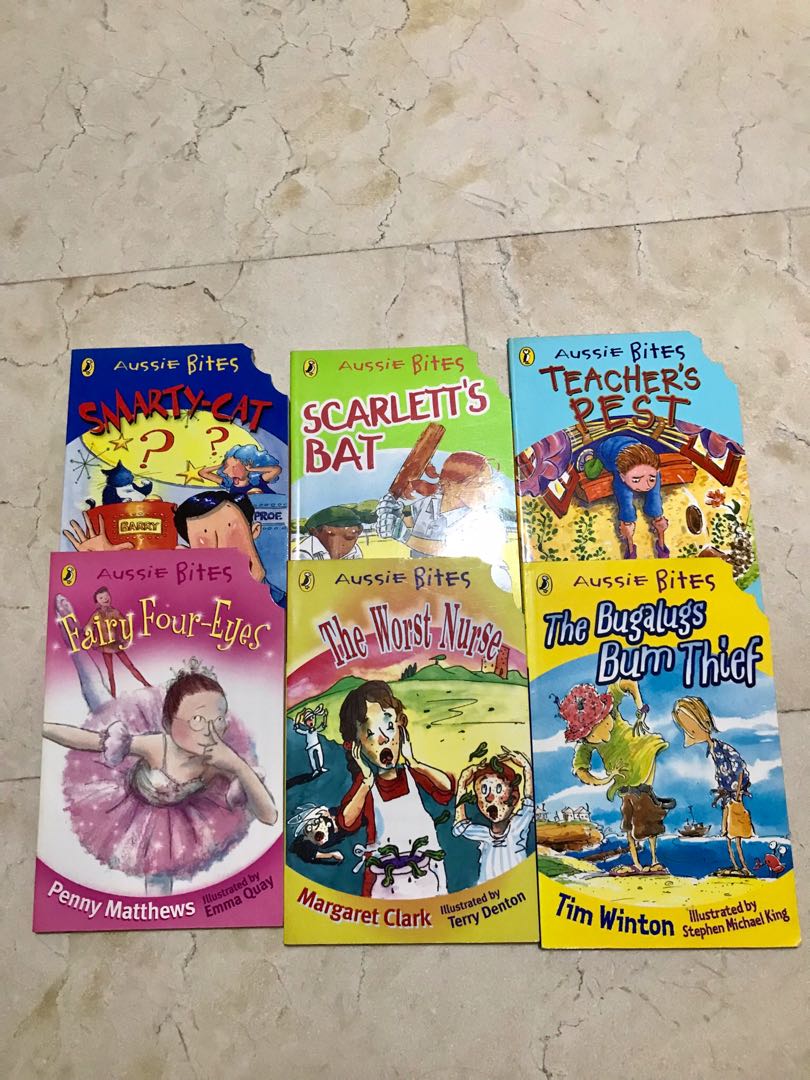 Books For Childrenaussie Bites And Aussie Nibbles Book Collection Hobbies Toys Books Magazines Children S Books On Carousell