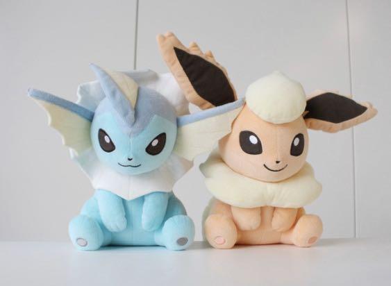 Banpresto Ufo Catcherprize 19 Pokemon I Love Eievui Flareon Cushion Plush Toys Games Stuffed Toys On Carousell