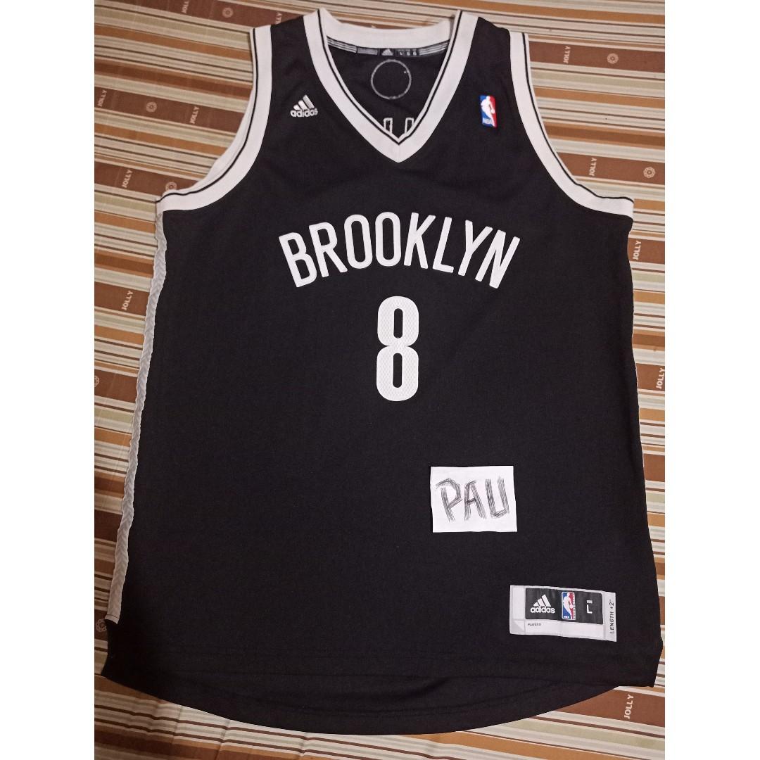 2012-14 BROOKLYN NETS WILLIAMS #8 ADIDAS JERSEY (HOME) S