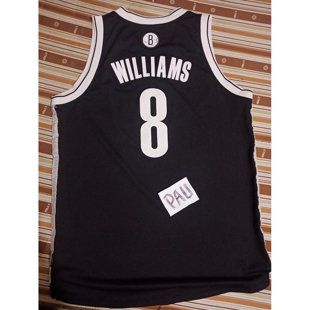 00s Adidas Brooklyn Williams NBA Basketball Jersey Vest T-Shirt