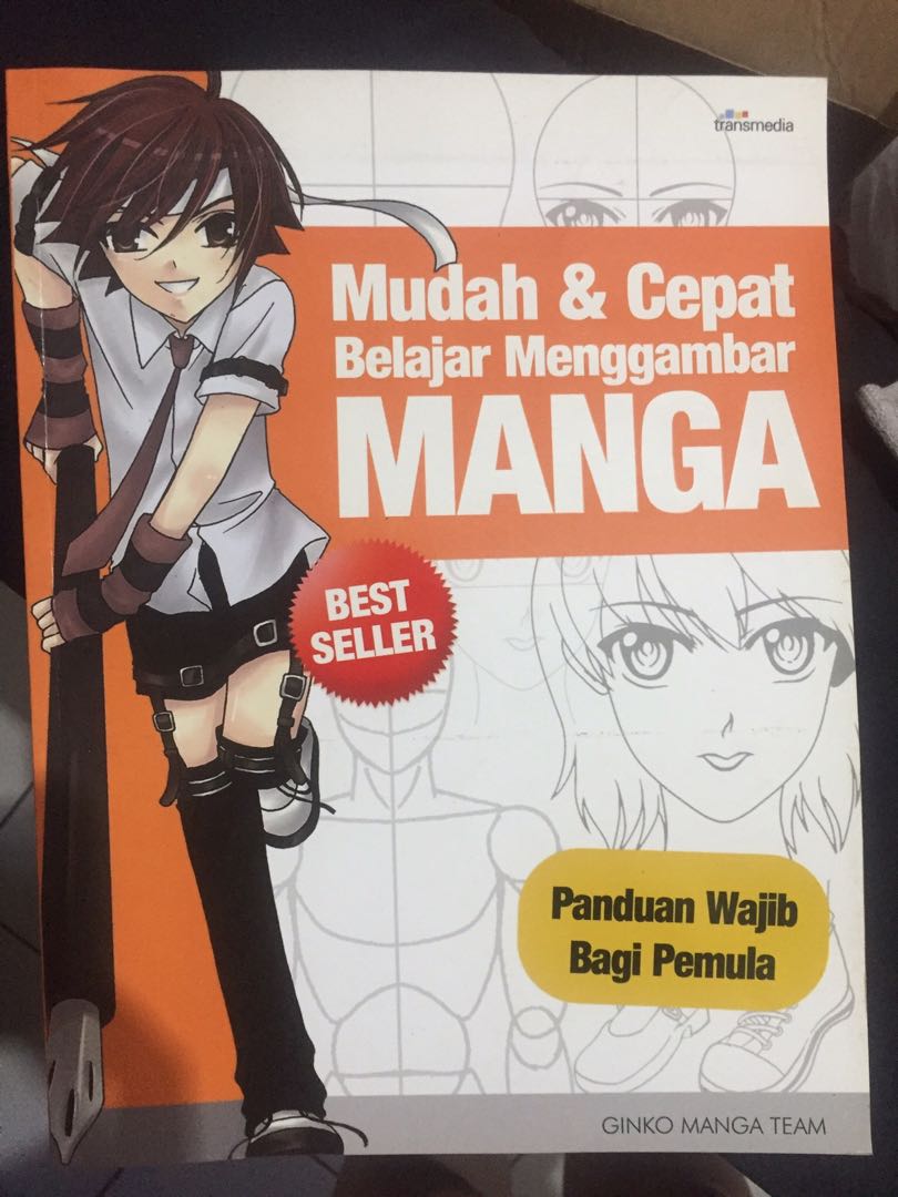 Buku mudah dan cepat menggambar manga, Buku & Alat Tulis, Komik dan