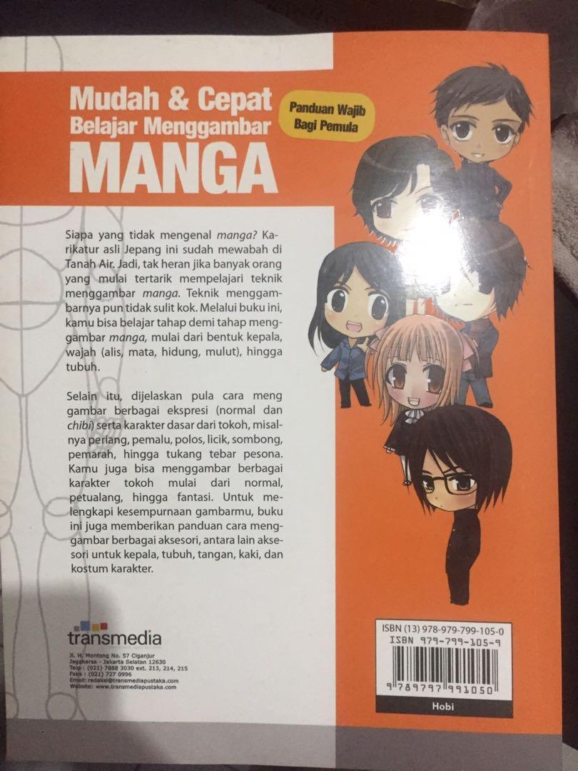 Buku mudah dan cepat menggambar manga, Buku & Alat Tulis, Komik dan
