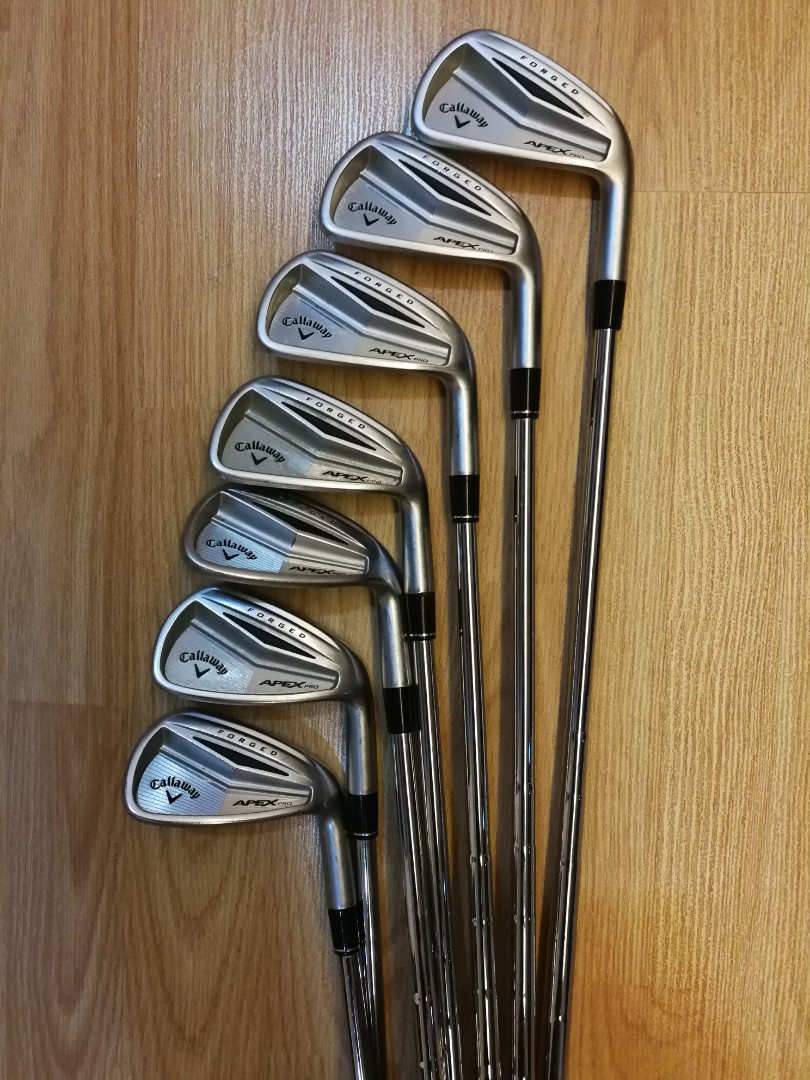 Callaway Apex Pro 14 Golf Irons Sports Equipment Sports Games Golf On Carousell