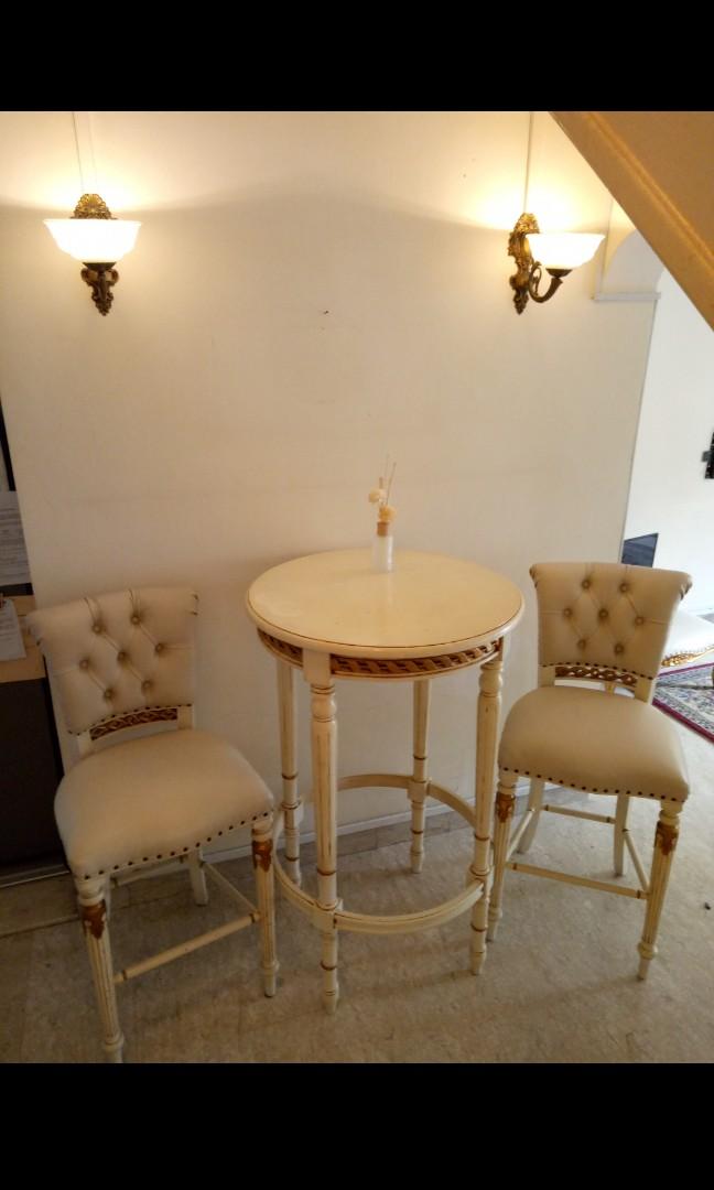 Cocktail Table Chairs Furniture Home Living Furniture Tables Sets On Carousell