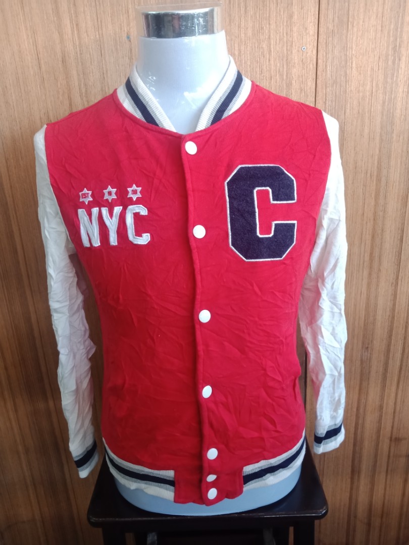 jaket baseball converse