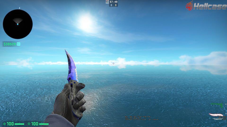 CSGO FLIP KNIFE DOPPLER PHASE 4, Video Gaming, Gaming Accessories, Game ...
