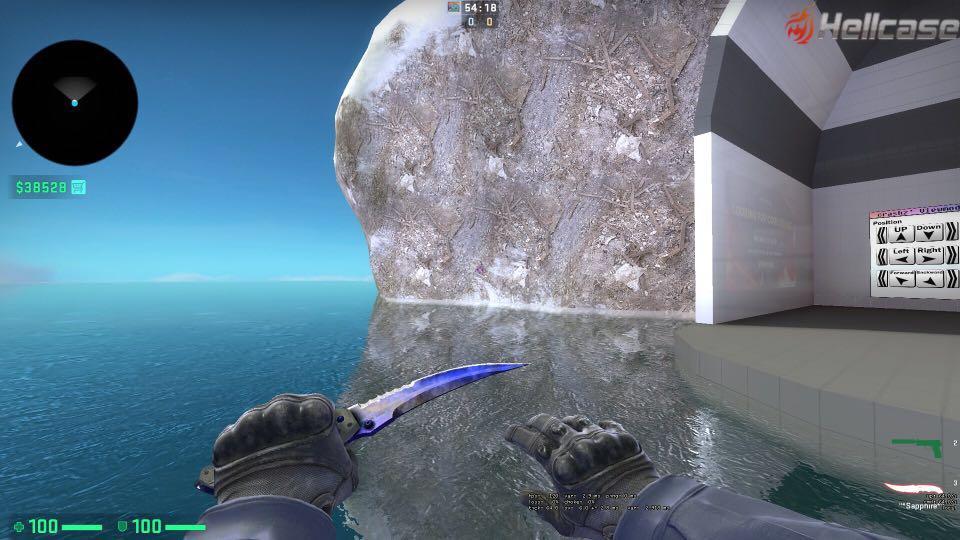 CSGO FLIP KNIFE DOPPLER PHASE 4, Video Gaming, Gaming Accessories, Game ...