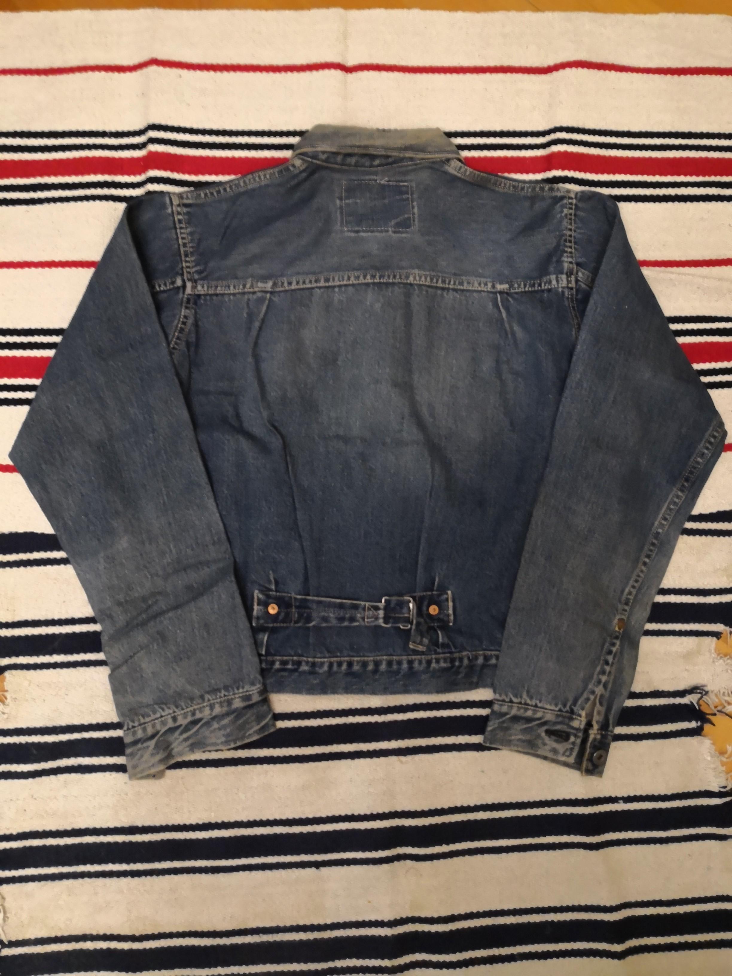 Denime retro denim jacket japan levis 506 vintage mccoy bigE, 男裝