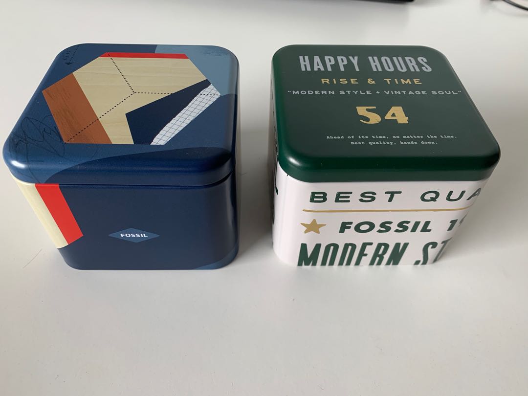 Fossil Watch Boxes, Men's Fashion 