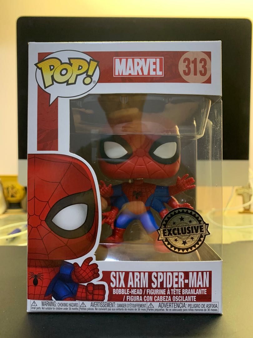 Funko Pop: six arm spiderman, Hobbies & Toys, Toys & Games on Carousell