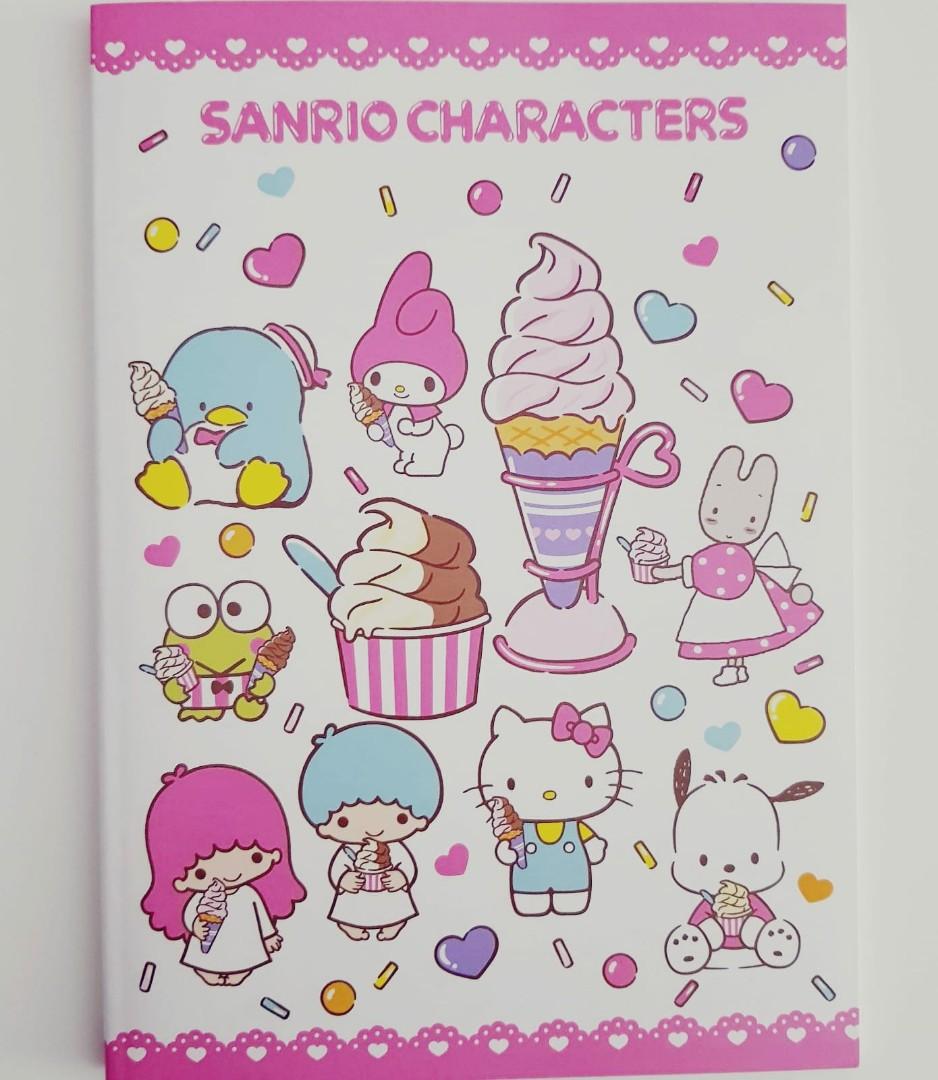 2022 Calendar Bats Maru Hello Kitty Mymelody Little Twin Stars Marron Cream Bad Badtz Maru Notebook Paper Notepad Books Stationery Stationery On Carousell