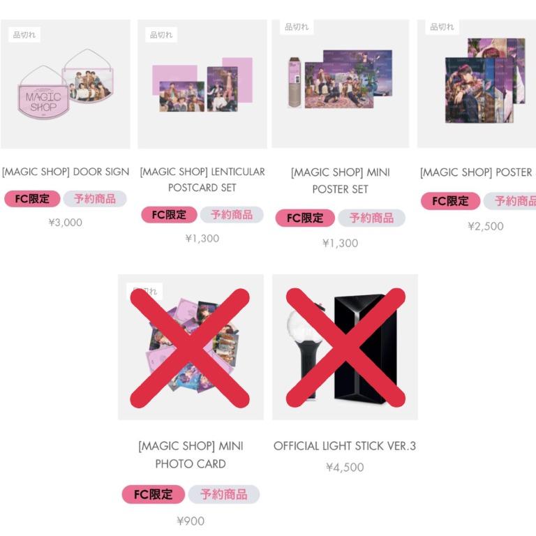 Htb Bts Japan Official Fanmeeting Vol 5 Magic Shop Official Merchandise Entertainment K Wave On Carousell