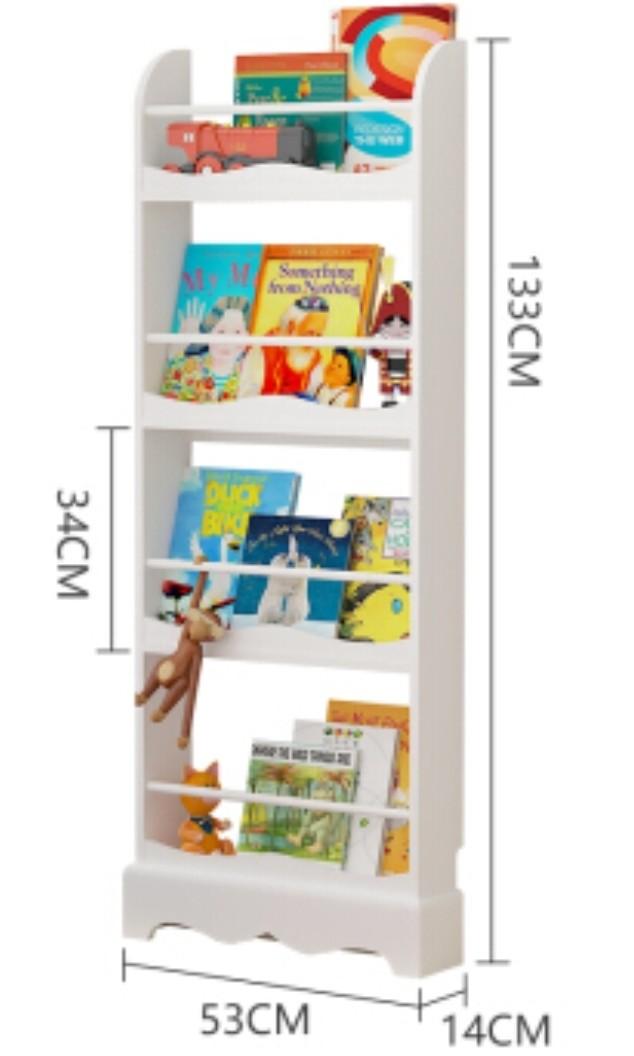 Kids White Wall Mount Bookshelf Furniture Home Decor Others On