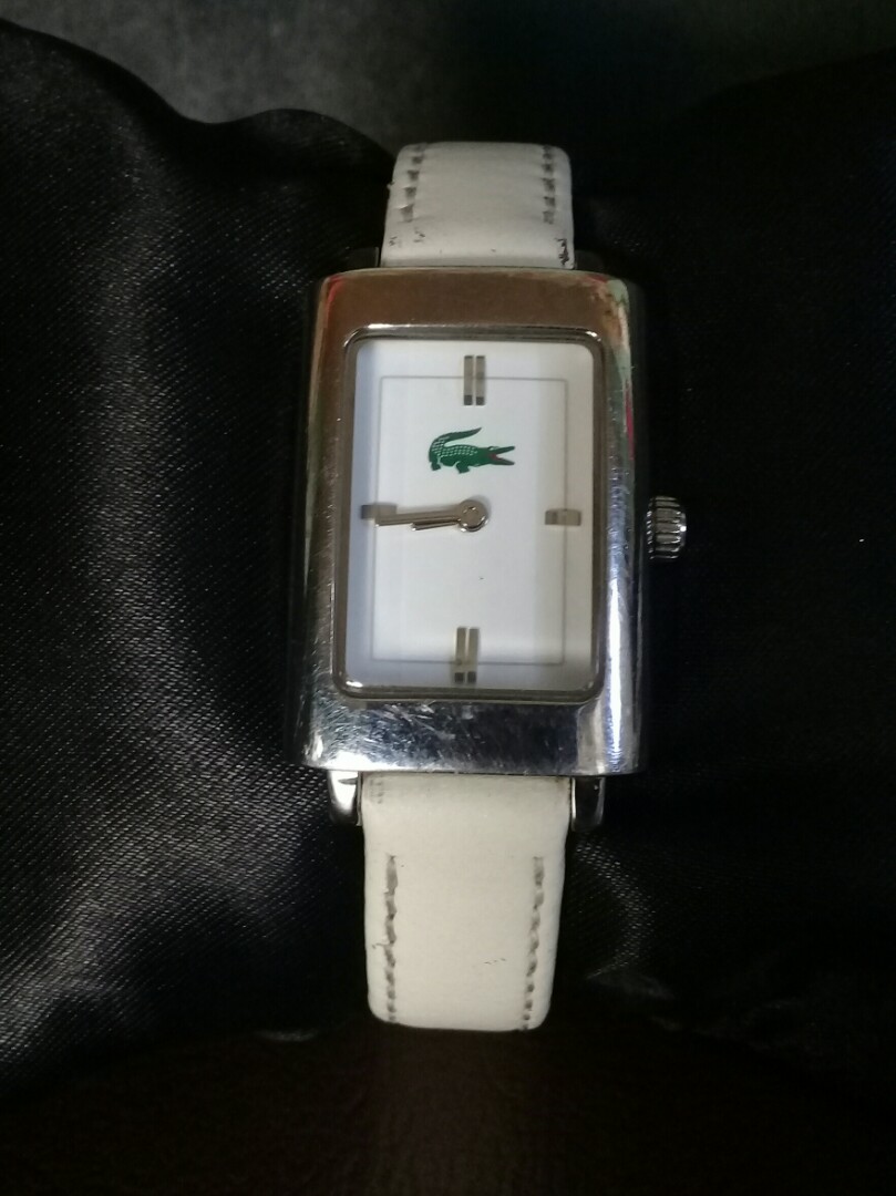 Lacoste square watch outlet