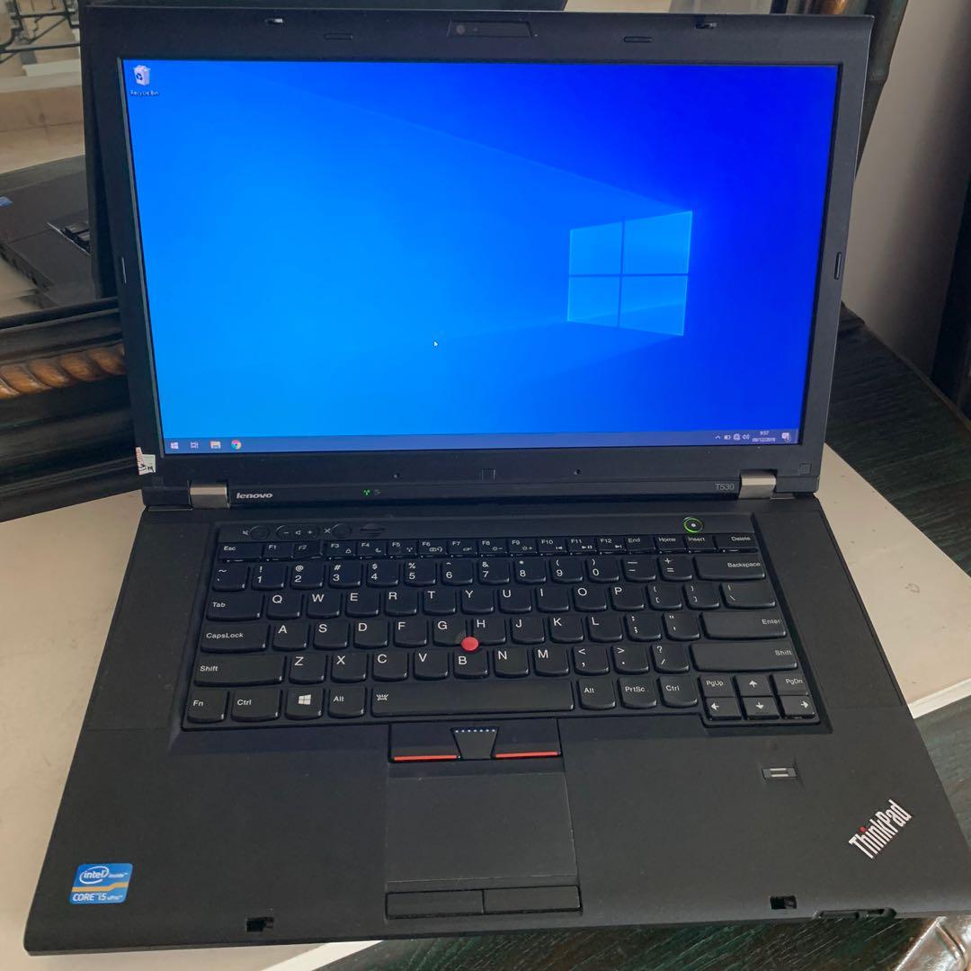 Lenovo Thinkpad T530 Core I5 4gb Ram 240 Ssd Elektronik Komputer Laptop Di Carousell
