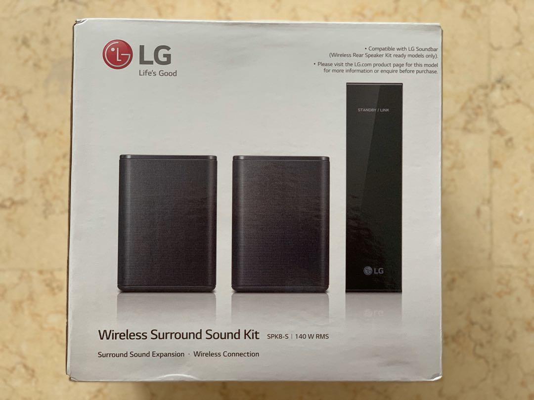 LG wireless surround sound kit - spk8-s 