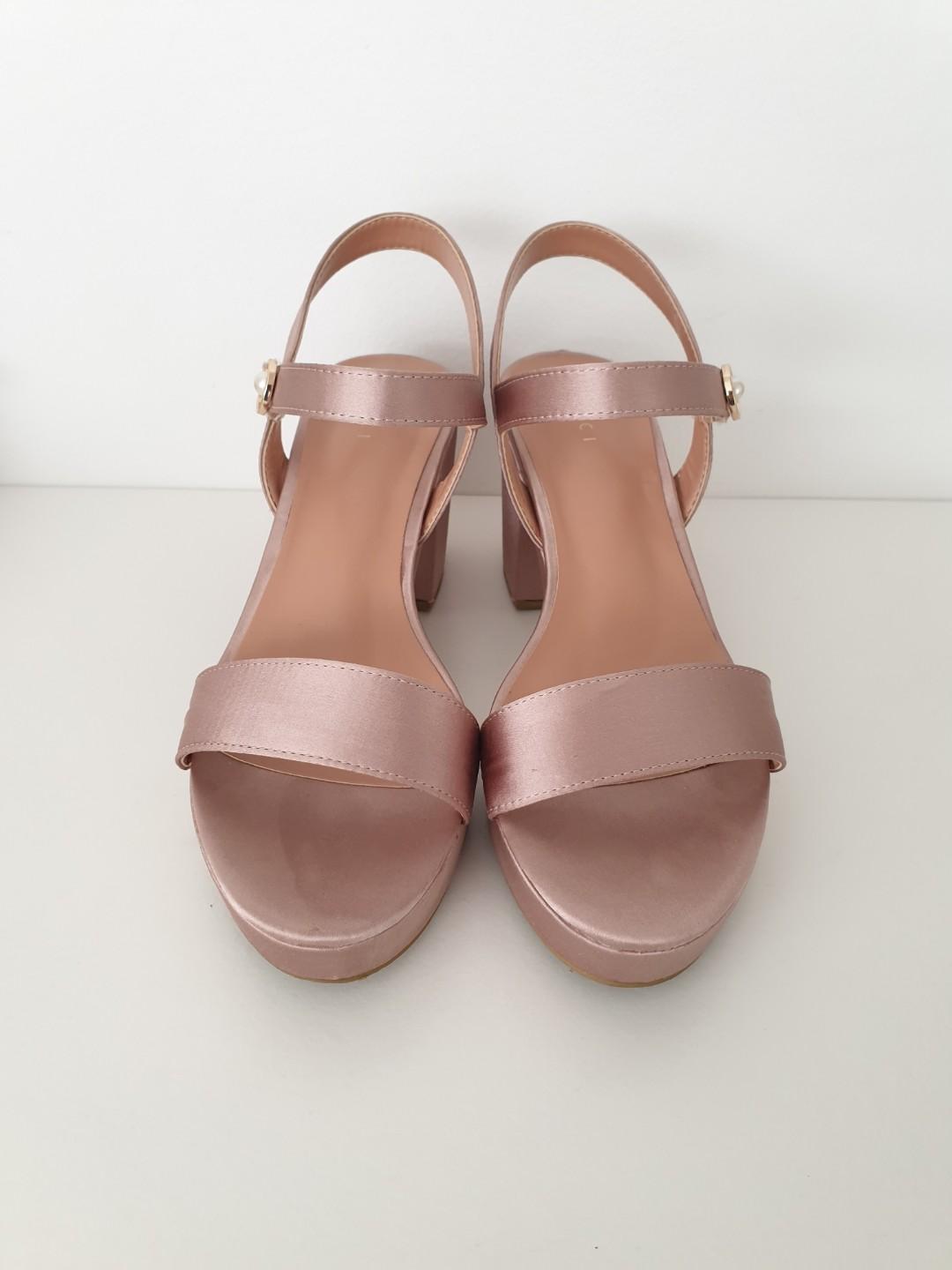 rose gold small heels