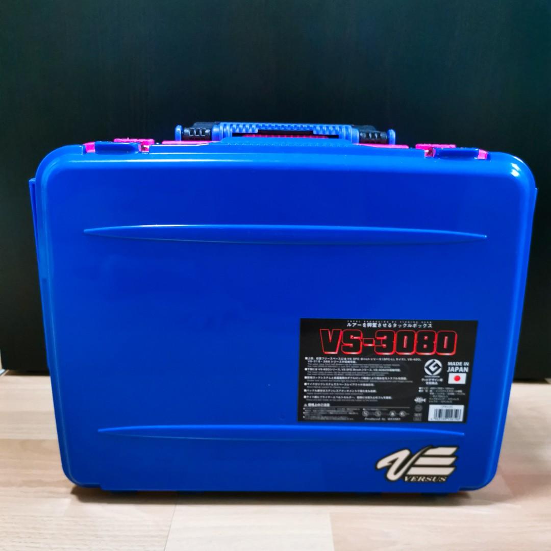 Meiho Versus Vs 3080 Fishing Tackle Box Electric Blue And Pink Sports Sports Games Equipment On Carousell Meiho Versus Vs 3080 Fishing Tackle Box Electric Blue And Pink Sports Sports Games Equipment On Carousell