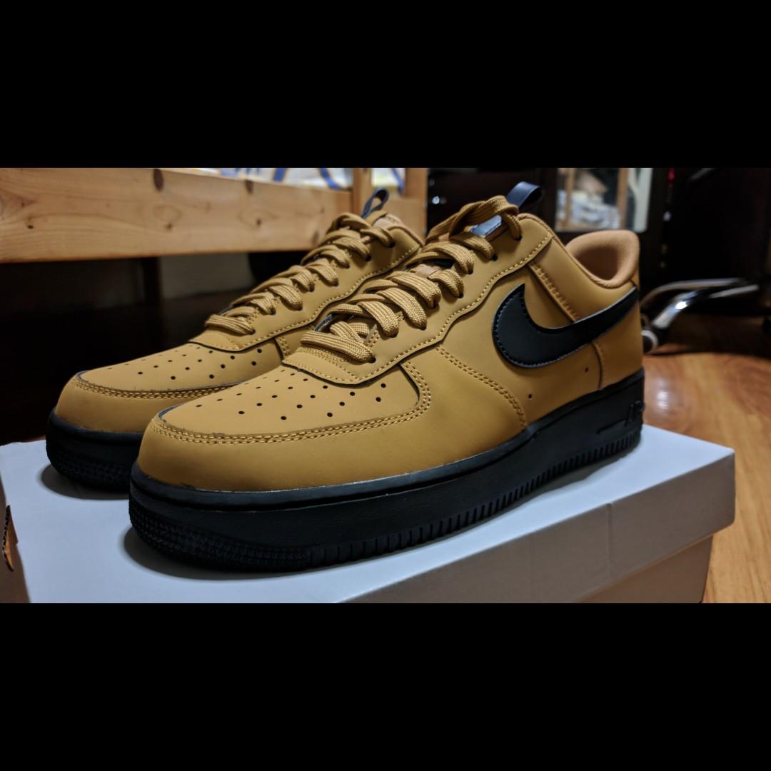 Nike Air Force 1 WHEAT BLACK