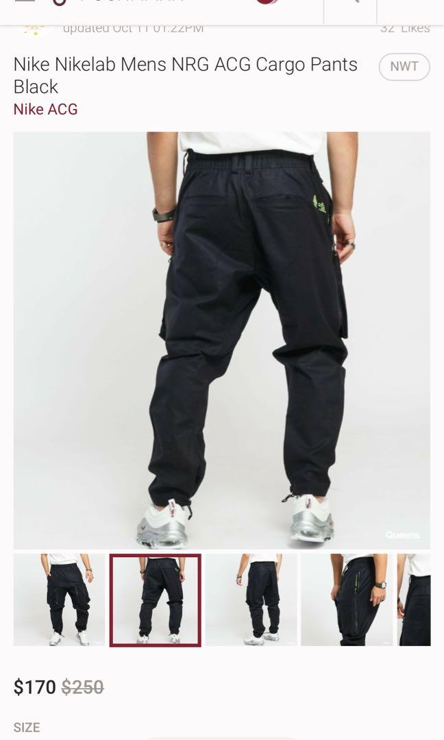 Nikelab ACG Deploy Cargo Pants HO18, Men's Fashion, Bottoms, Trousers on  Carousell