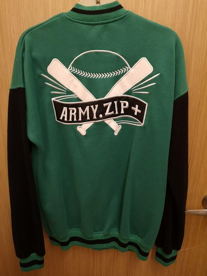 Moletom army zip cheap