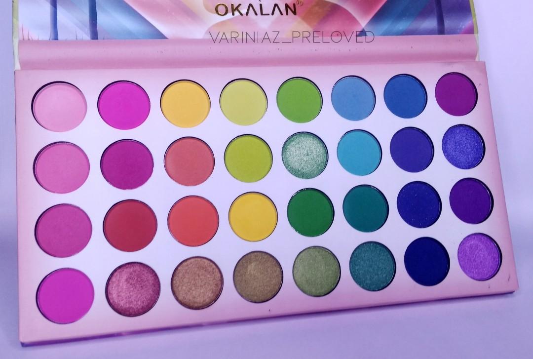 OKALAN Deep Eyes 24 Color Eyeshadow Palette