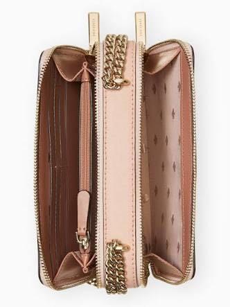 Kate spade connie new arrivals double zip chain crossbody