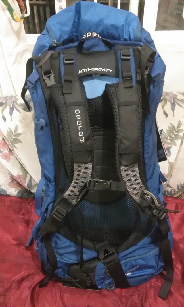 Osprey Aether AG 85L Blue MD Bag BRANDNEW, Men's Fashion, Bags