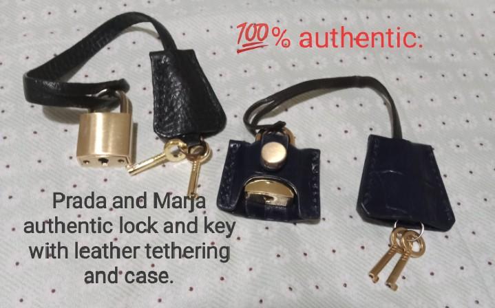 Prada lock cheap and key