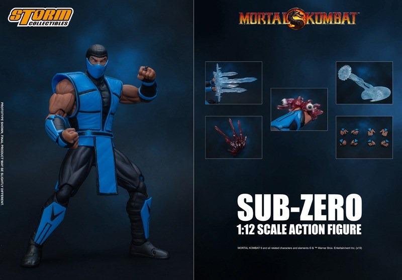 mortal kombat action figures storm collectibles