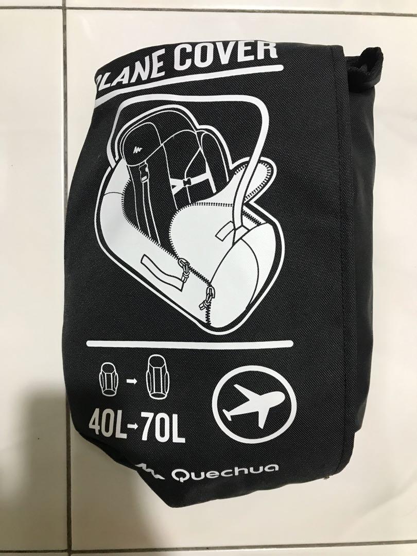 Quechua Forclaz Easy Fit 50L Backpack ( with 1L water bladder and cover