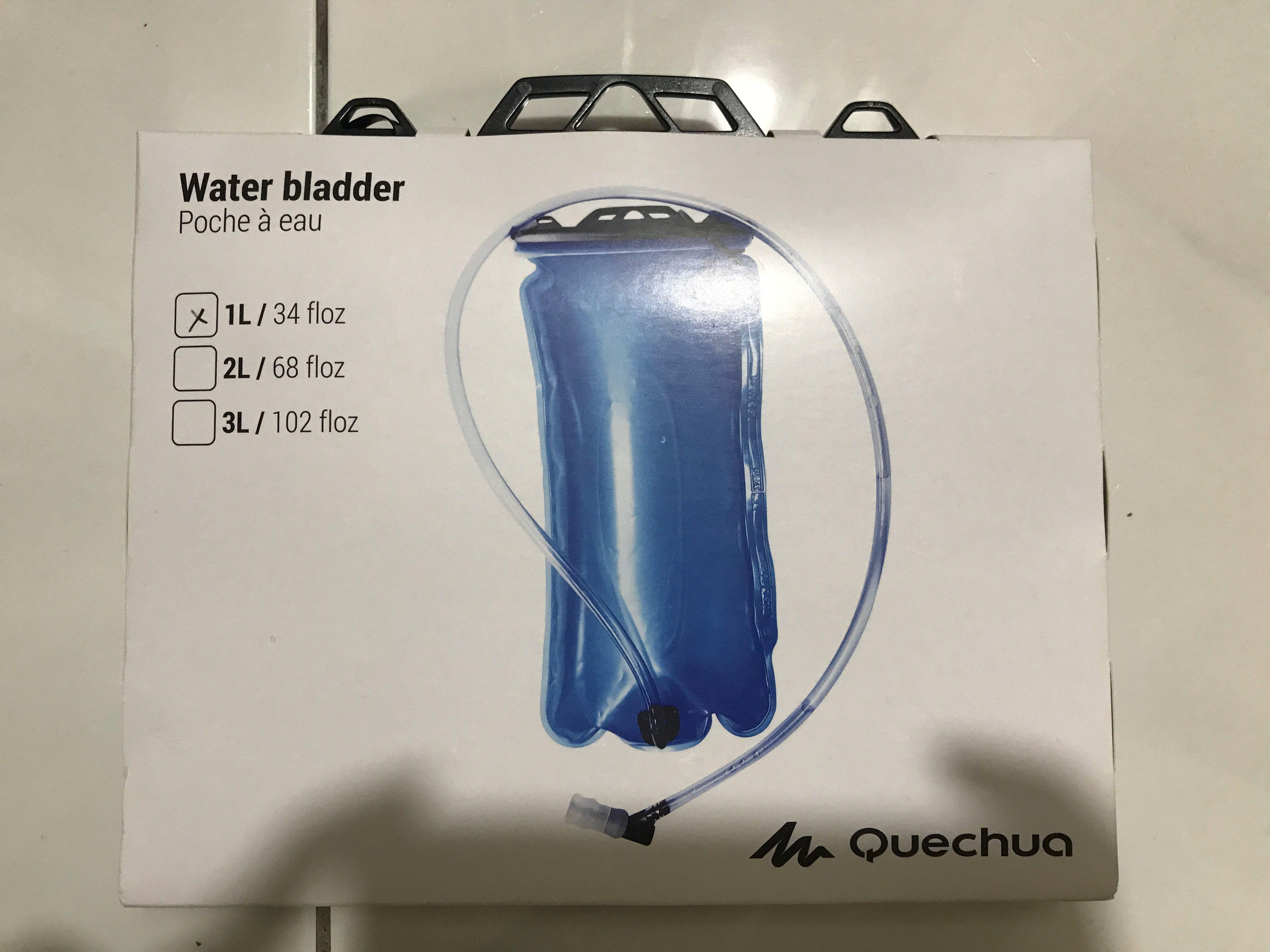 Quechua Forclaz Easy Fit 50L Backpack ( with 1L water bladder and cover